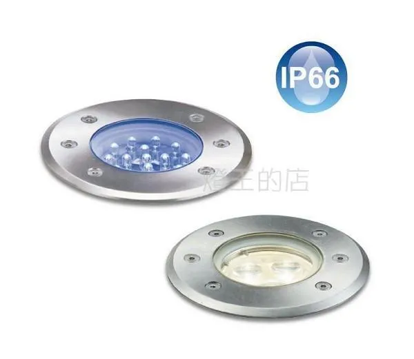LED 1.2W地底燈(內附預埋盒.驅動器)全電壓 OD-4123BR5藍光 / OD-4123WR5暖白