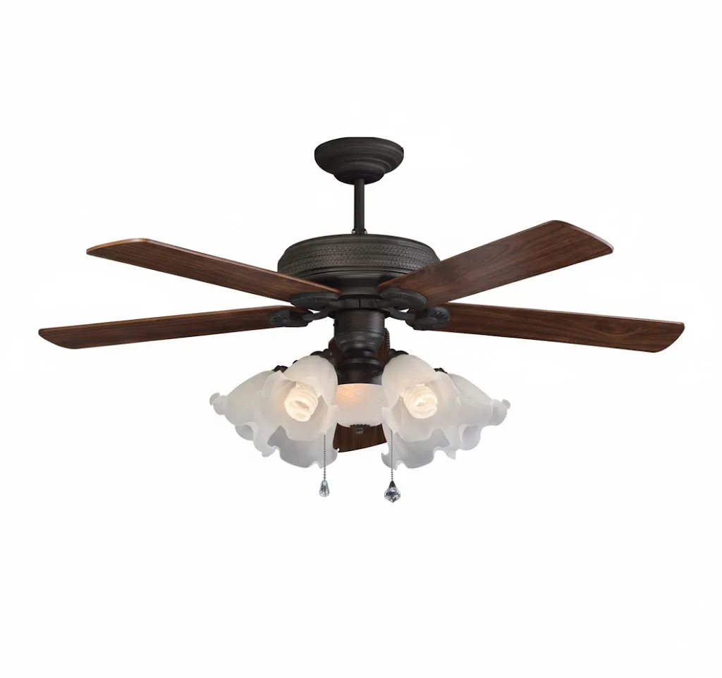 領航者 台灣製吊扇 60吋吊扇+吊扇燈6+1燈 AS-32055+AS-32056