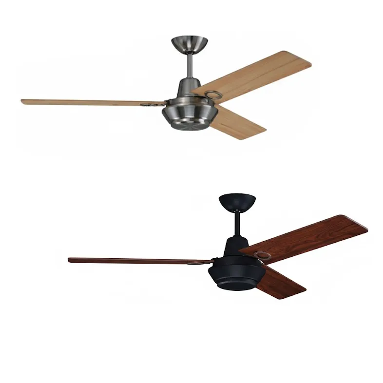 領航者 台灣製吊扇 52吋 吊扇 砂鎳 鐵刀木 AS-32169C 尊爵黑 胡桃木AS-32170C