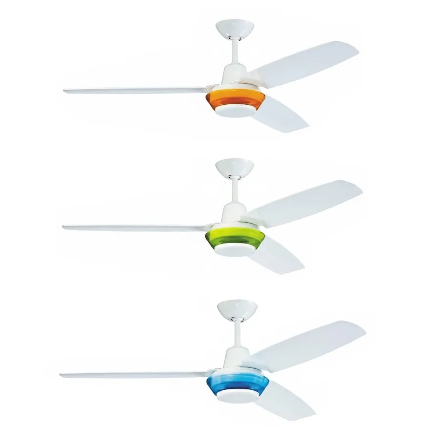 領航者 台灣製吊扇 52吋 吊扇  豔陽橘AS-32177C 青草綠AS-32178C 大海藍AS-32179C