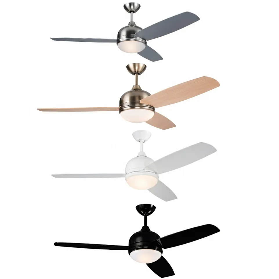 領航者 台灣製吊扇 52吋 DC吊扇+LED三色情境燈組 附遙控器  砂鎳銀AS-32191G 古銅楠木AS-32192G 珍珠白AS-32193G 貴族黑AS-32194G