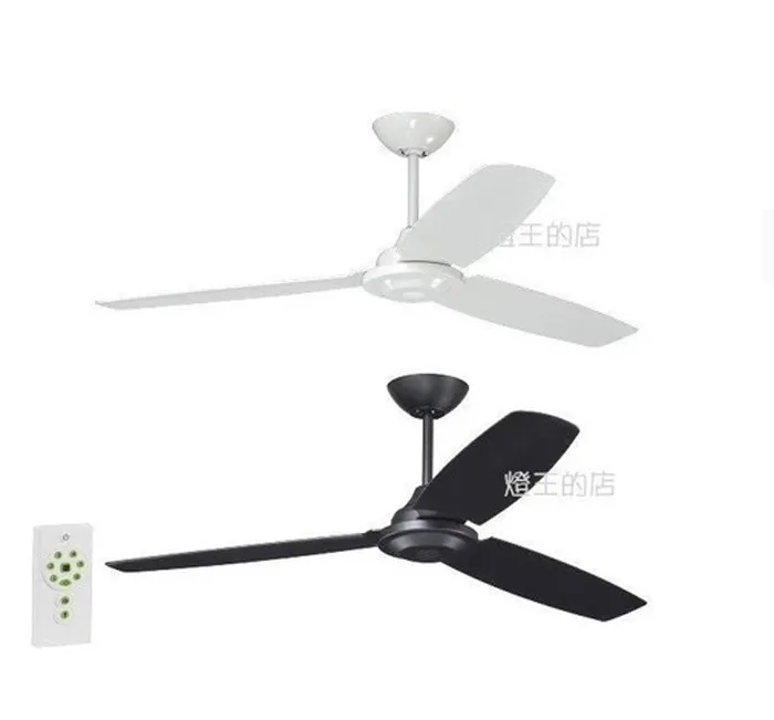 領航者 台灣製 DC吊扇 52吋吊扇 三葉吊扇附遙控器 黑白兩色 PA-91003-DC / PA-91004-DC 