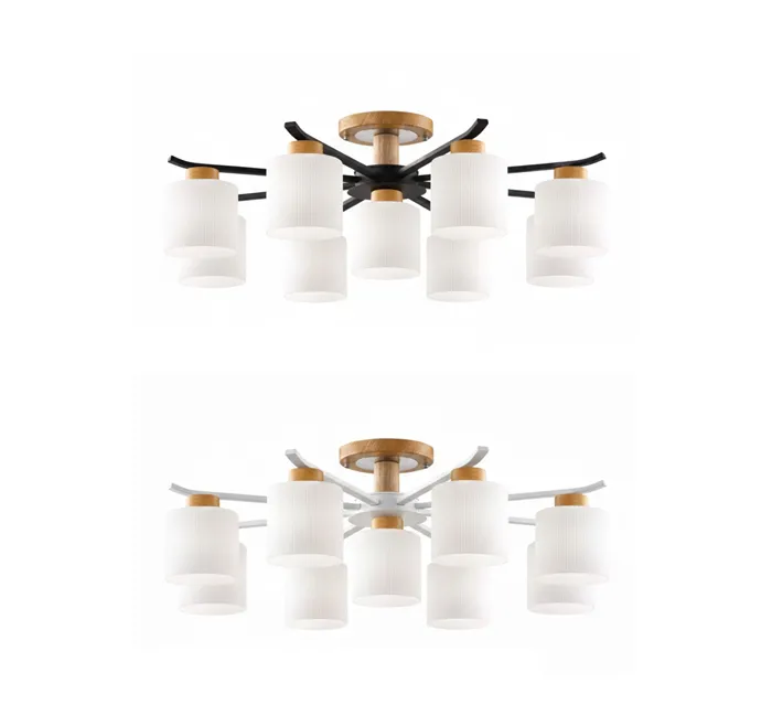 維也納 半吸頂8+1燈 附IC 客廳燈 房間燈 餐廳燈 23334 23345