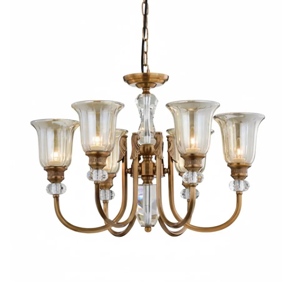 布拉格 吊燈6燈  大廳 客廳燈 餐廳燈  11166/H6