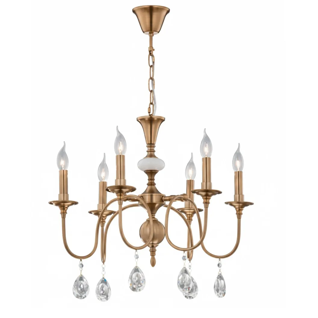 布拉格 吊燈6燈  大廳 客廳燈 餐廳燈  11373/H6