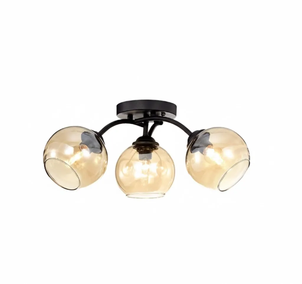 維也納 半吸頂3+1燈 客廳燈 房間燈 餐廳燈 22123