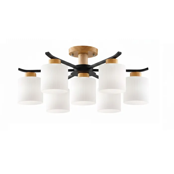 維也納 半吸頂6+1燈 附IC 客廳燈 房間燈 餐廳燈 23312 23323