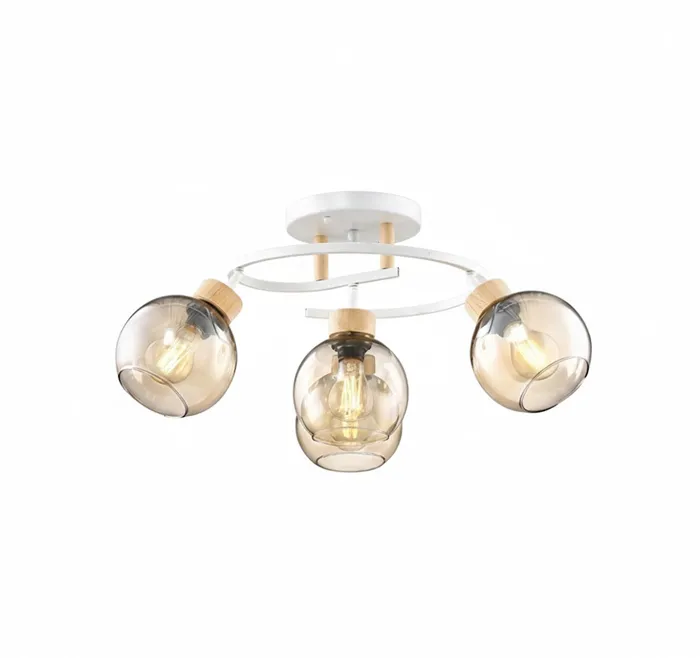 維也納 半吸頂3+1燈 客廳燈 房間燈 餐廳燈 23534