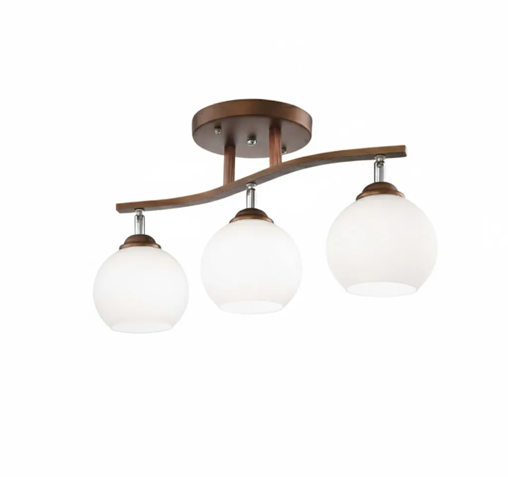 維也納 半吸頂3燈 客廳燈 房間燈 餐廳燈 22334