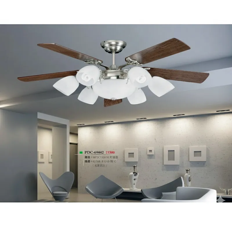 啄木鳥 台灣製 56吋DC吊扇+燈具 附遙控器 胡桃木PDC-69442 紅古銅PDC-69452