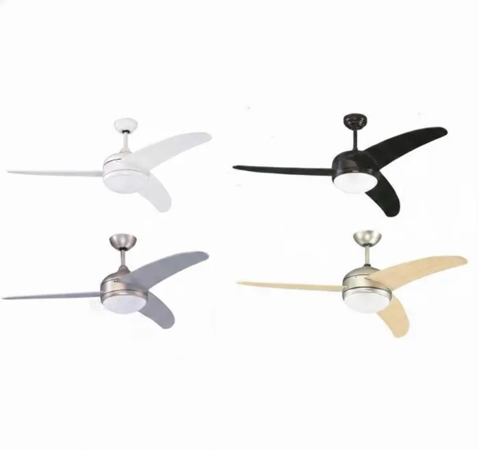 台灣製吊扇 空軍一號  AC / DC 42吋/52吋吊扇+吊扇燈+遙控 四色可選  BS-62101G