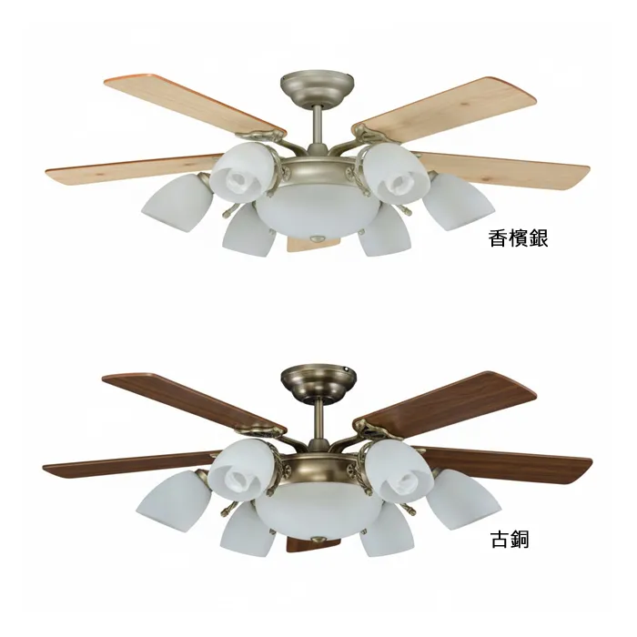 啄木鳥 台灣製 60吋 DC吊扇+燈具 附遙控器 香檳銀+木紋色JDC8806 古銅色+核桃色JDC8807