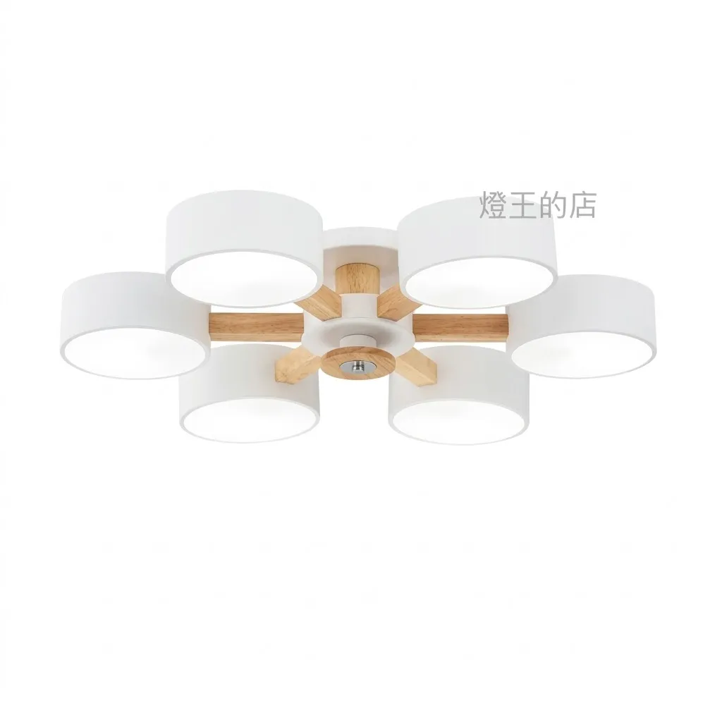 布拉格 半吸頂燈6燈 客廳 房間 餐廳燈 11396/C6