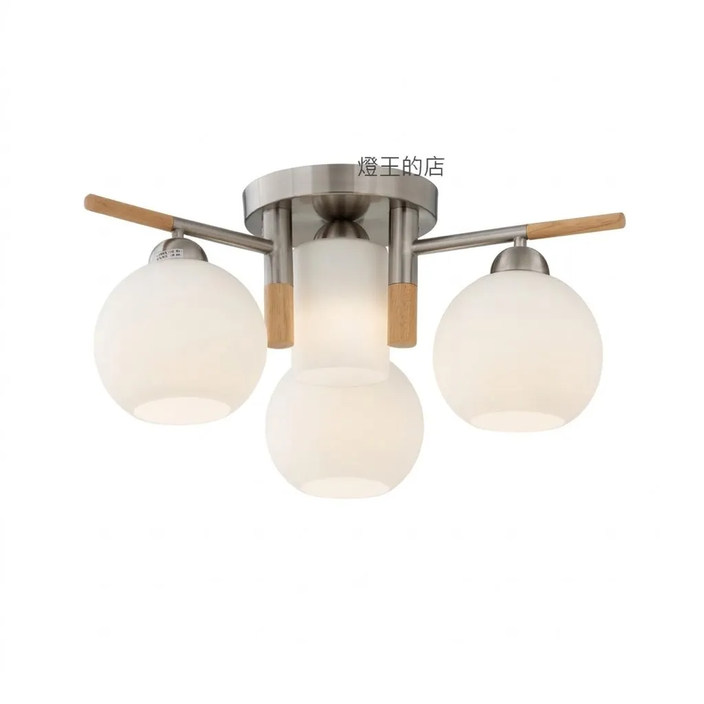 布拉格 半吸頂燈3+1燈 客廳 房間 餐廳燈 11370/3+1