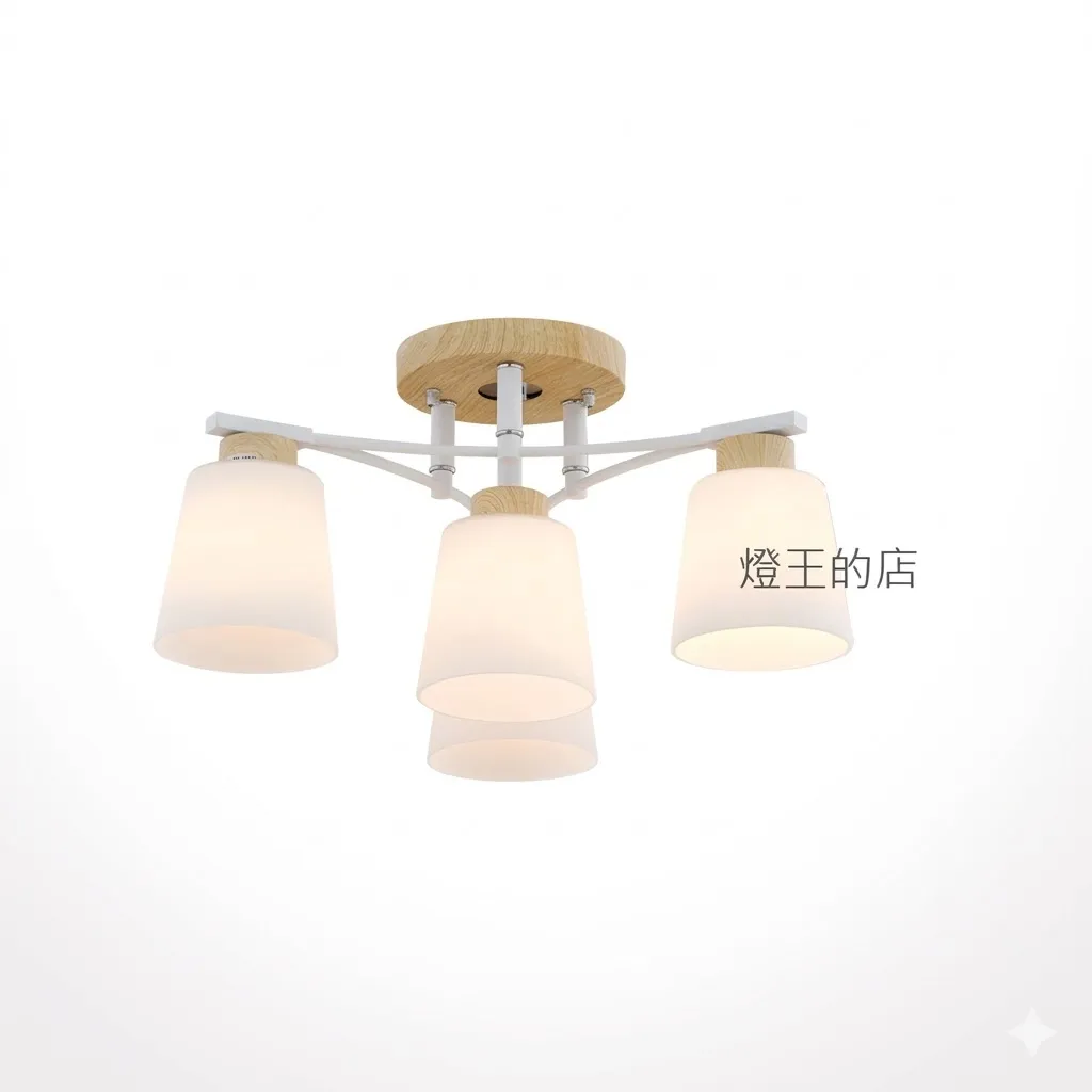 布拉格 半吸頂燈3燈 客廳 房間 餐廳燈 11267/C3+1