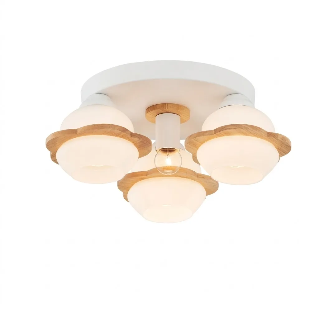 布拉格 半吸頂燈3燈 客廳 房間 餐廳燈 11322/C3+1