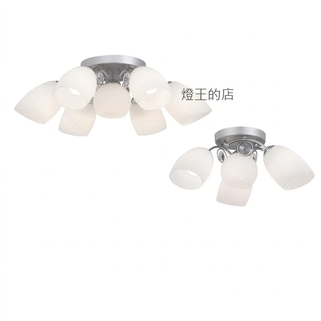 布拉格 半吸頂燈6+1燈10474/6+1 3+1燈10474/3+1 客廳 房間 餐廳燈