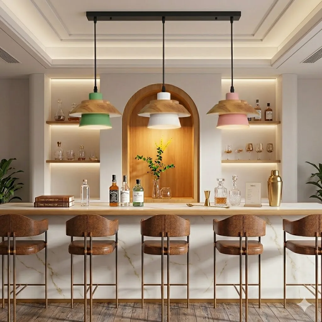 柏拉圖 北歐風 吊燈1燈 可加購燈盤改成3燈 綠色/白色/粉色 餐廳燈 吧檯燈 C59-36