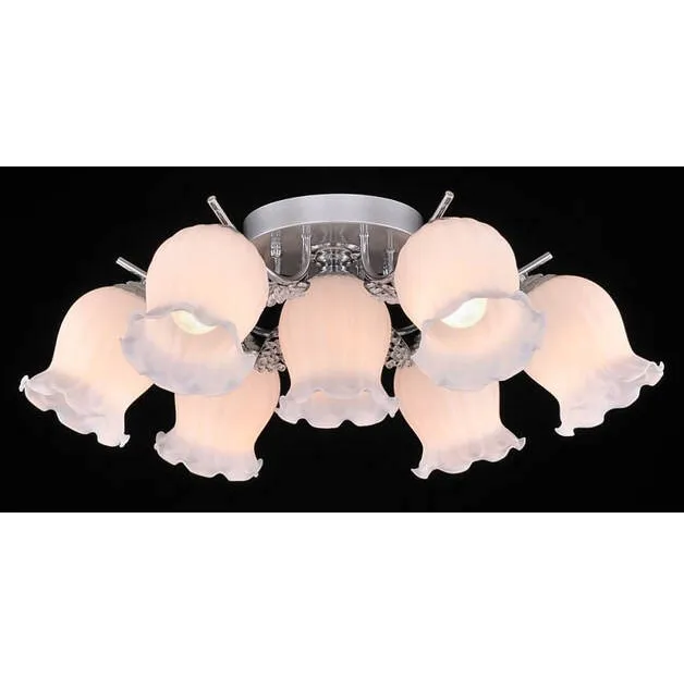 布拉格 半吸頂燈6+1燈 10405/6+1 客廳 房間 餐廳燈