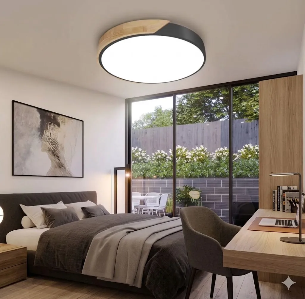 柏拉圖 北歐風 24W LED吸頂燈 三色變光 房間燈 走道燈 玄關燈 C0059-24W-B黑色 C0059-24W-P粉紅色 C0059-24W-W白色