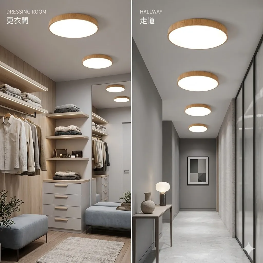 柏拉圖 北歐風 原木 LED吸頂燈 附遙控器可調光調色 房間燈 客廳燈 餐廳燈 24W C0059-24W-Y 60W C0059-60W-Y