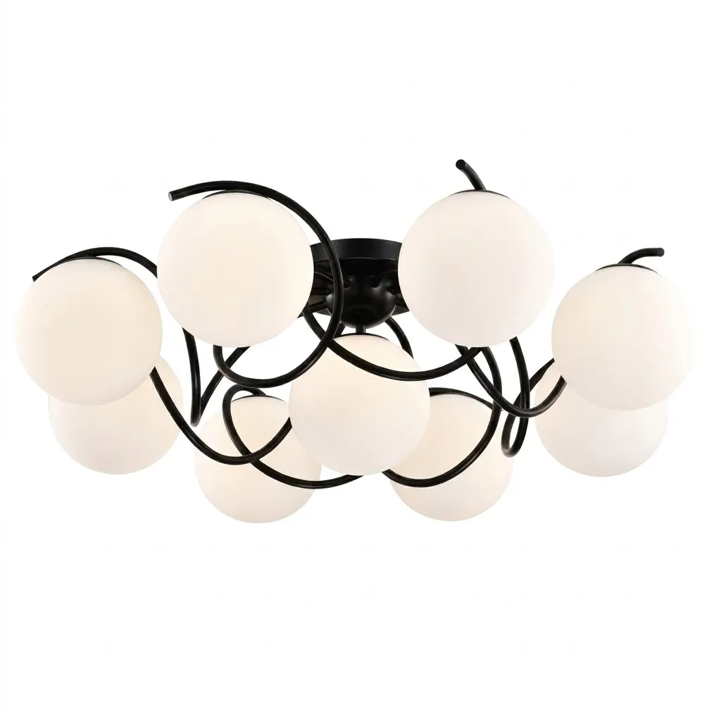 燈時代   半吸頂燈8+1燈061-0869 半吸頂燈6+1燈061-0890  半吸頂燈4+1燈061-0888 半吸頂燈3+1燈061-0871 附IC可分段 客廳 房間 餐廳