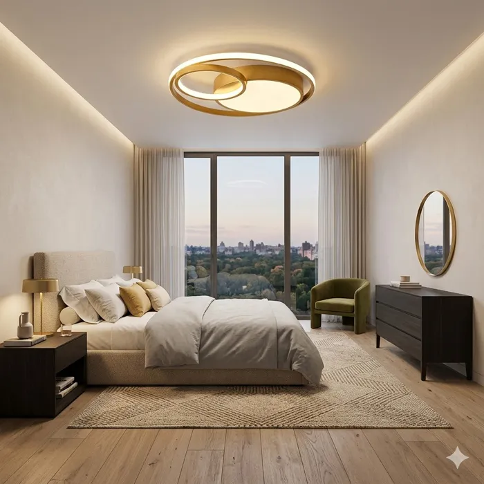 燈時代 LED 吸頂燈 36W+LED  燈帶24W 三色無極調光附遙控器 房間 餐廳 吧檯燈 061-0737