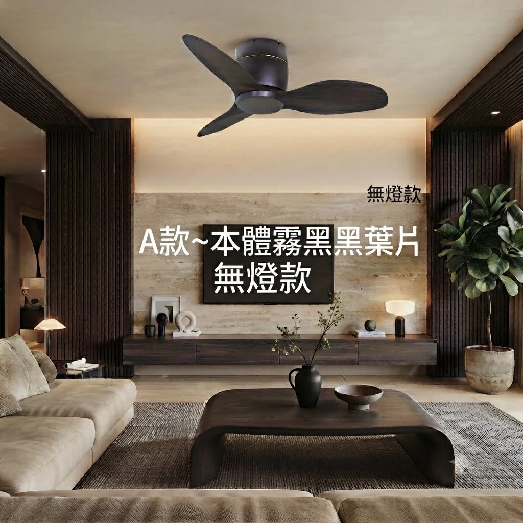 VENTO芬朵吊扇 36吋 DC吊扇 SAMARA系列  附遙控器 36SAMARA 無燈款