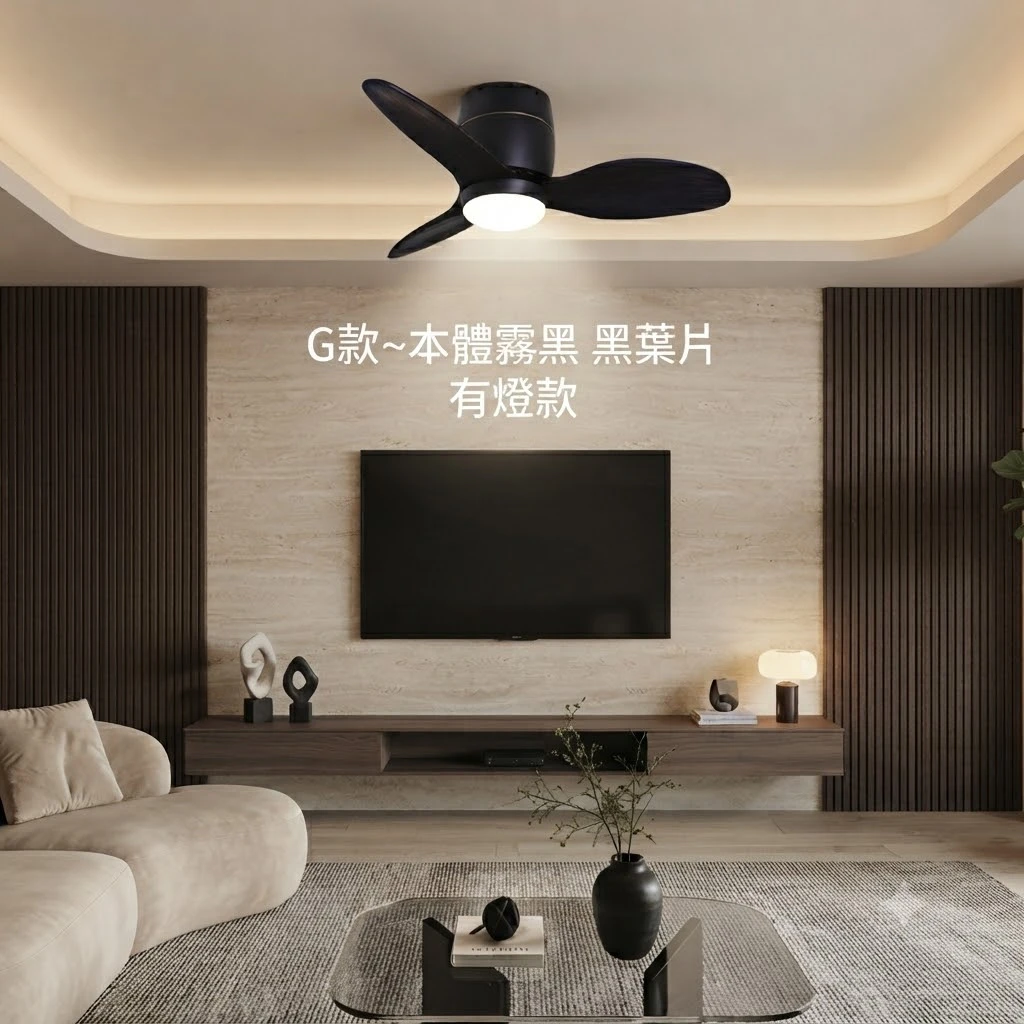 VENTO芬朵吊扇 36吋 DC吊扇 SAMARA系列 附遙控器 36SAMARA  有燈款 