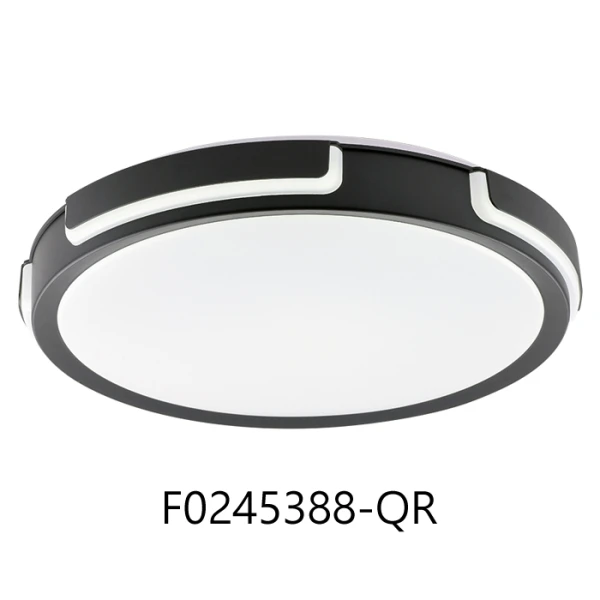 可換式三色變光 LED 65W吸頂燈 附遙控器 可調光調色 客廳燈 臥室燈 F0245388-QR