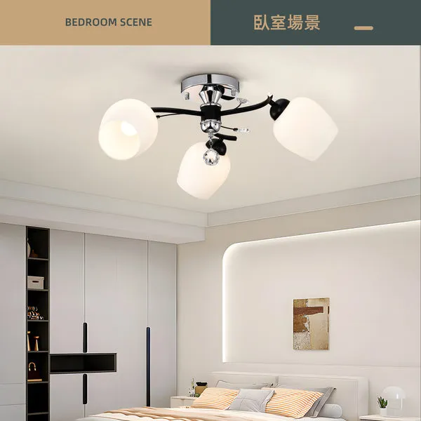 柏拉圖 半吸頂燈3燈/5燈 房間燈 餐廳燈 客廳燈 半吸燈 熱銷款 2387