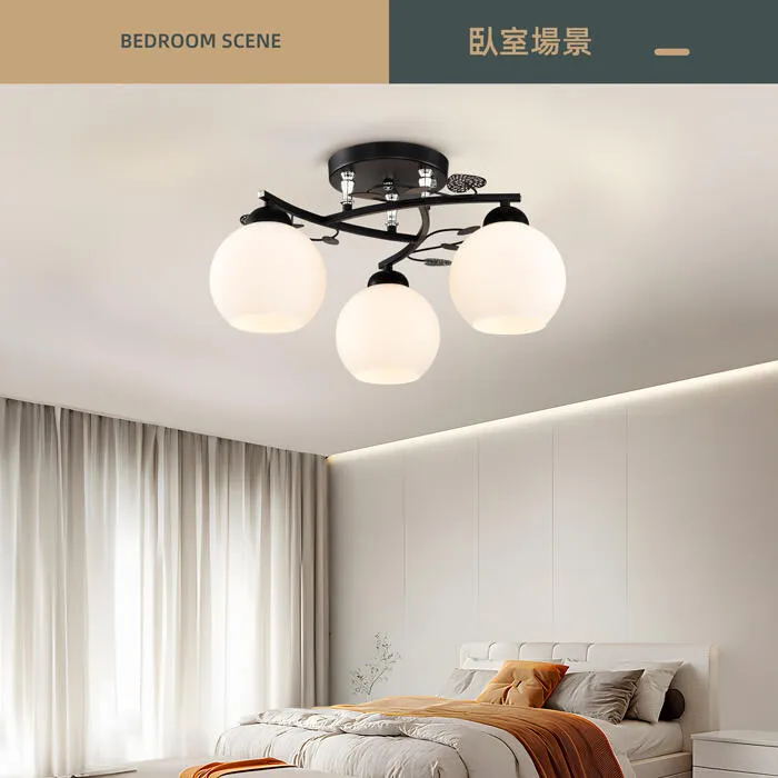 柏拉圖 設計師新款 半吸頂燈3燈  / 5+1燈附IC 房間燈 客廳燈 餐廳燈 3燈1286/3  5+1燈1286/5+1