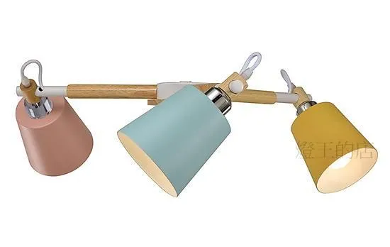 柏拉圖 北歐風 馬卡龍系列 半吸頂燈 3 燈 餐廳燈 客廳燈 房間燈 9851-3