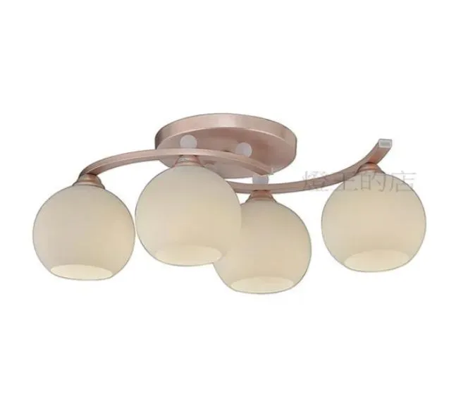 柏拉圖 設計師新款 玫瑰金 半吸頂燈 客廳燈 臥室燈 餐廳燈 4燈MX8770GL-4 6燈MX89492L-6