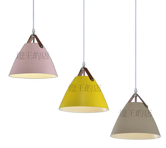 柏拉圖 北歐風馬卡龍吊燈1燈餐吊燈吧檯燈 A327PK(粉)A327YE(黃)A327HAKI(卡奇)
