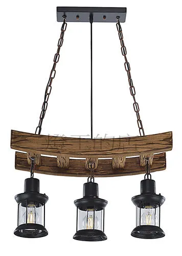 柏拉圖 設計師嚴選 原木吊燈3燈 餐吊燈 吧檯燈 MD103/3