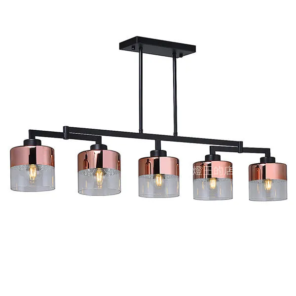 柏拉圖 設計師新款 吊燈5燈 角度可調整 客廳燈 餐廳燈 吧檯燈 C59-05