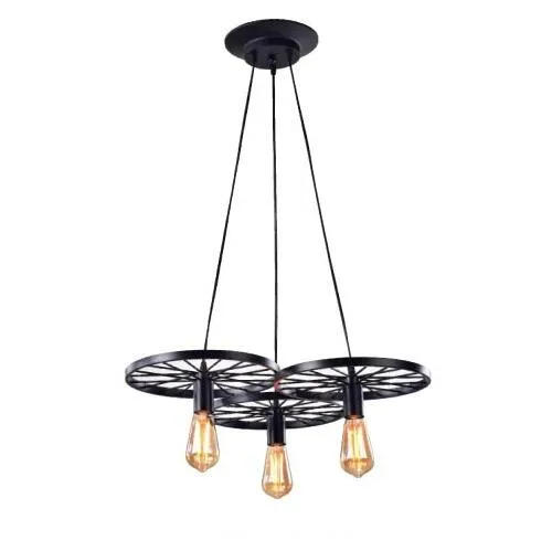 柏拉圖 愛迪生現代工業風系列 吊燈3燈 餐吊燈 9806712