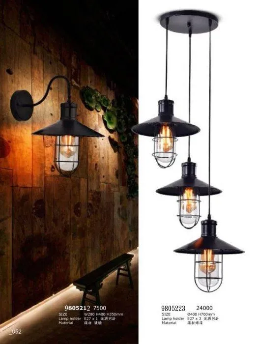 柏拉圖 愛迪生系列 吊燈1燈/3燈 餐吊燈 吧檯燈 玄關燈 9805223-1 