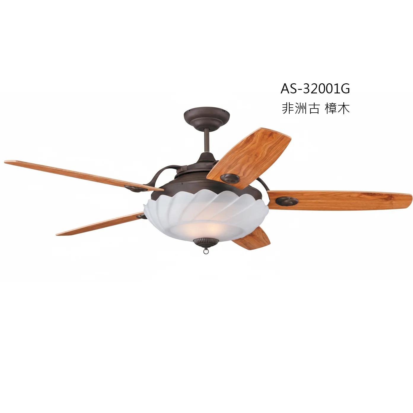 領航者 65吋吊扇+吊扇燈6+2燈 附遙控器 AS-32001G  AS-32002G