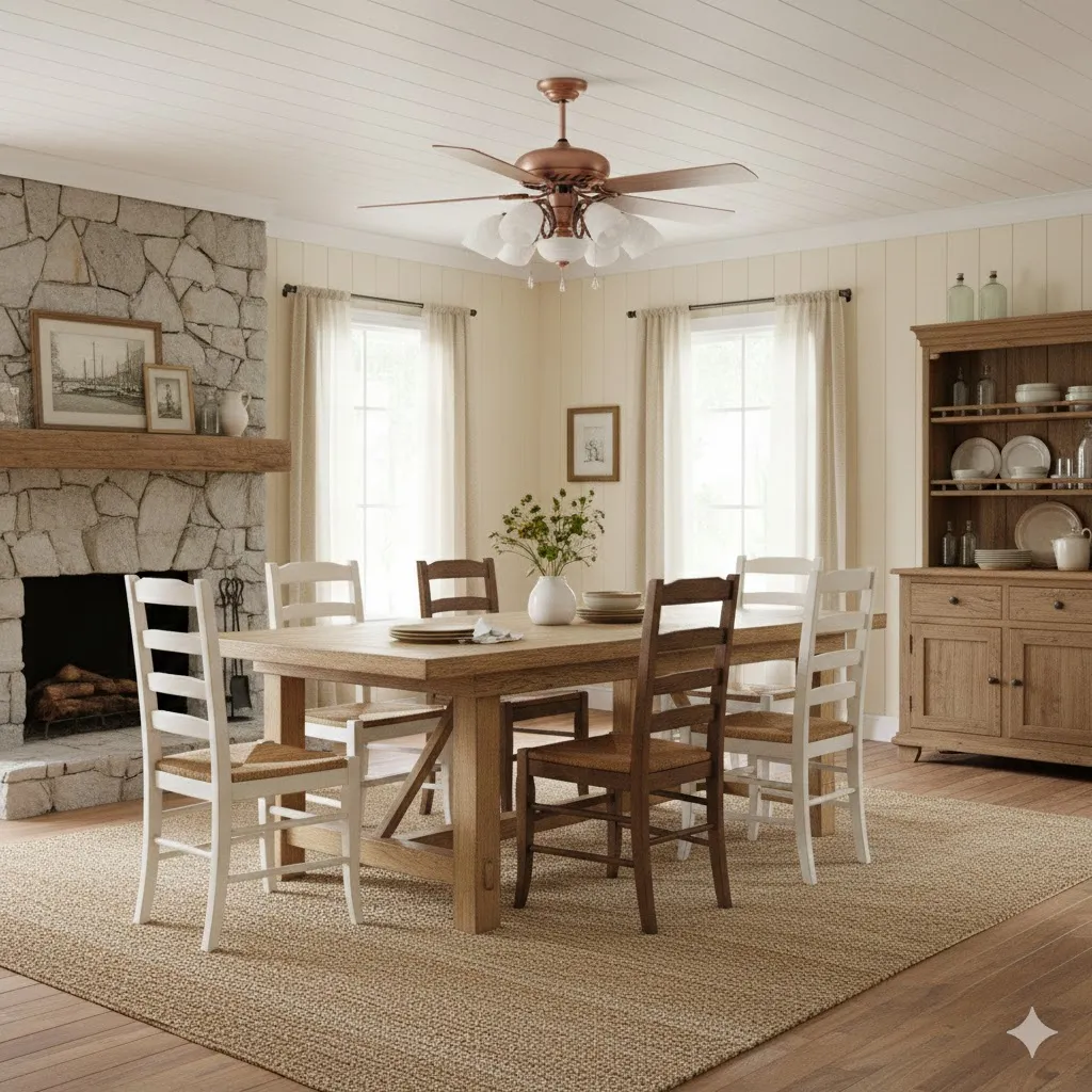 領航者 台灣製吊扇 60吋吊扇+吊扇燈6+1燈 AS-32057+AS-32058