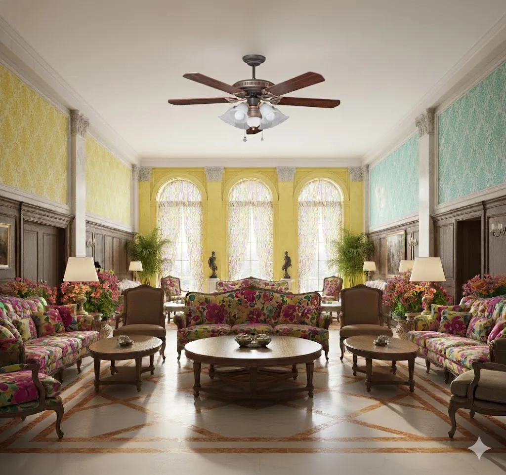 領航者 台灣製吊扇 60吋吊扇+吊扇燈6+1燈 AS-32061+AS-32062