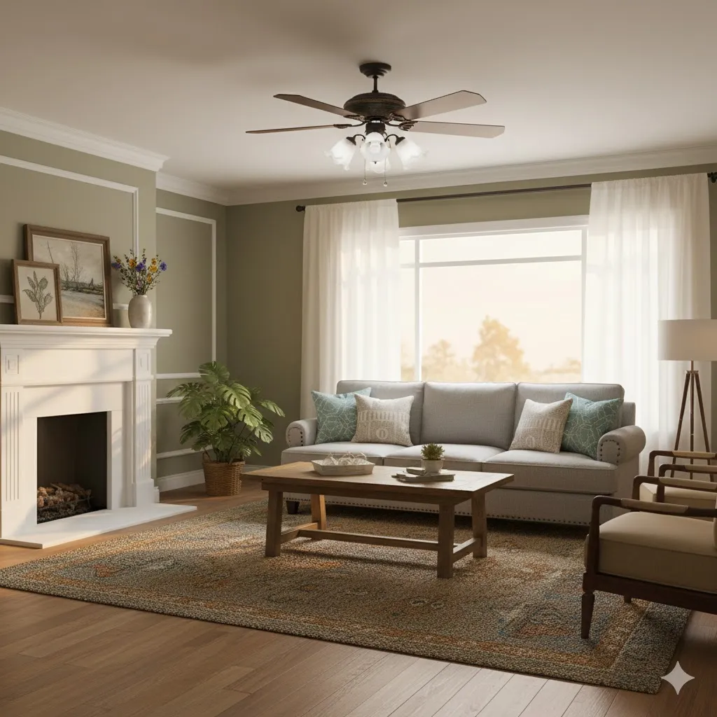 領航者 台灣製吊扇 60吋吊扇+吊扇燈6+1燈 AS-32065+AS-32066