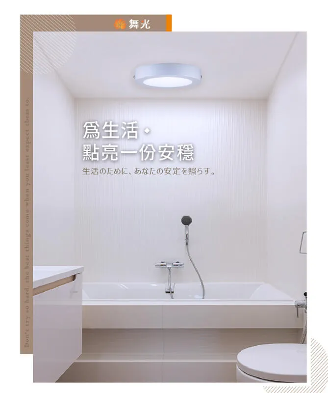 舞光 LED 12W/18W 吸頂燈 (LED-21028/LED-21029) 白框/黑框 多款可選