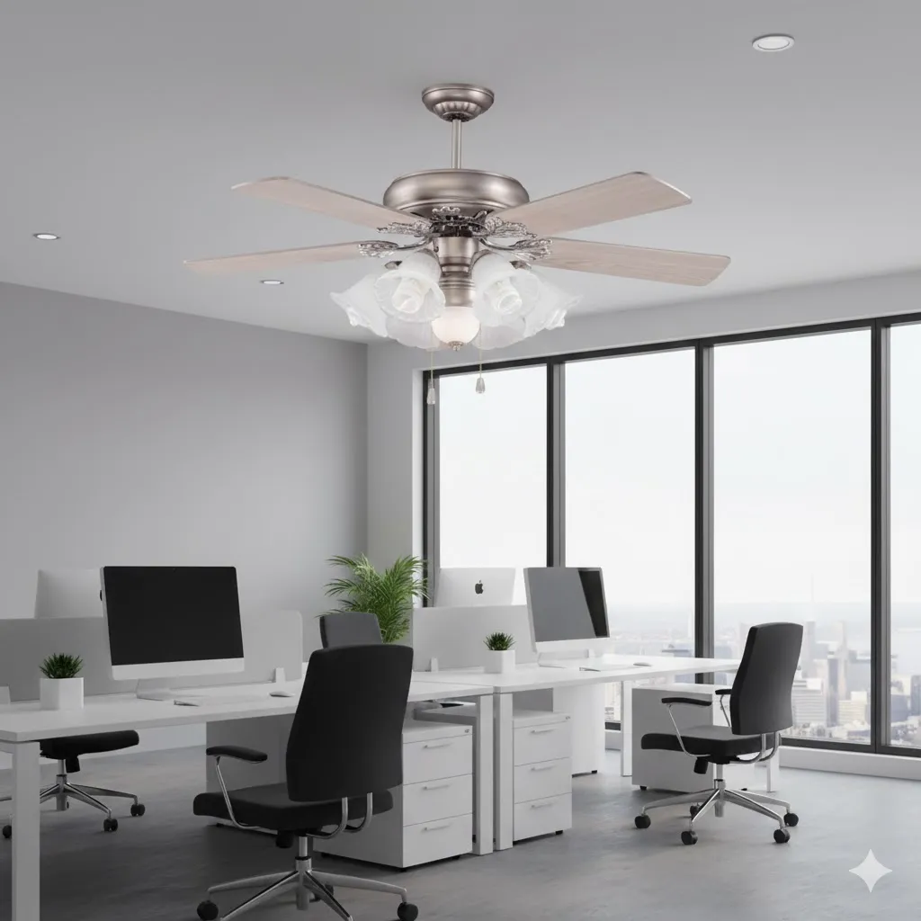 領航者 台灣製吊扇 52吋 吊扇+吊扇燈 AS-32225+AS-32226  