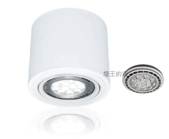 舞光 LED AR111 9W筒燈 白框/黑框(附LED免驅9W杯燈)全電壓LED-25002-9W