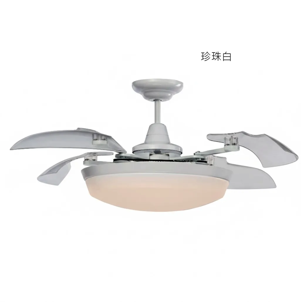 領航者 台灣製吊扇 46吋 DC吊扇+70W LED燈 伸縮扇 珍珠白AS-32293G 咖啡古AS-32294G