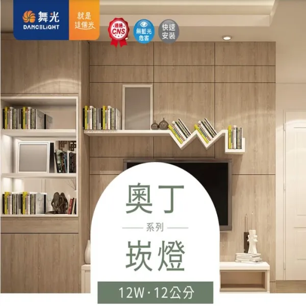 舞光 LED 12W 奧丁崁燈 崁入孔12公分 一體成型 快速安裝 LED-12DOP12R2