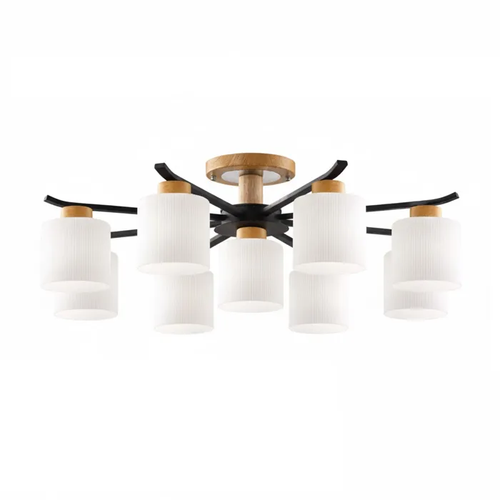 維也納 半吸頂8+1燈 附IC 客廳燈 房間燈 餐廳燈 23334 23345