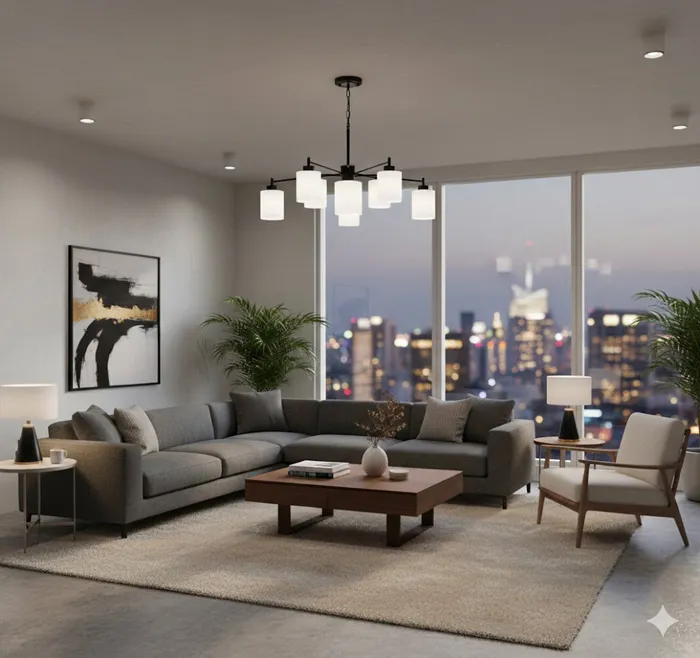 維也納 吊燈8燈 吧檯燈 餐吊燈 客廳燈 玄關燈 20912